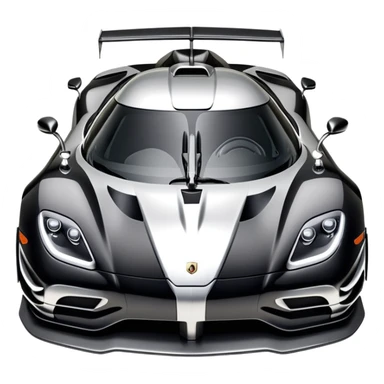 Koenigsegg One:1 hypercar sticker