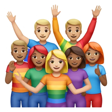 pride charcters sticker