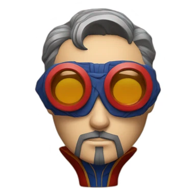 Dr strange with shades sticker