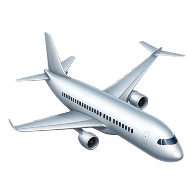 airplane in flight sticker