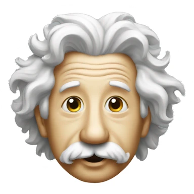 einstein with tongue sticker