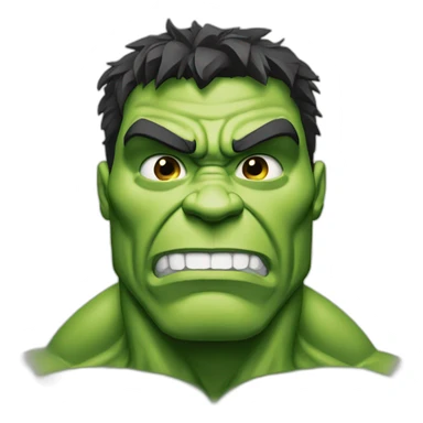 Hulk tenerone sticker