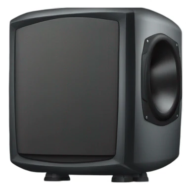 Bass subwoofer sticker