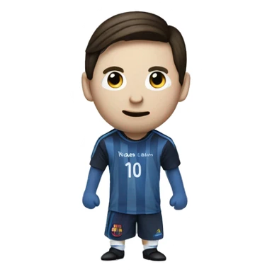 Messi as GitHub octocat sticker