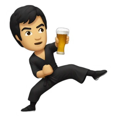 Bruceleebeer sticker