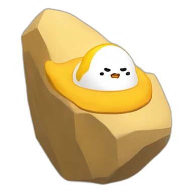gudetama indoor bouldering sticker