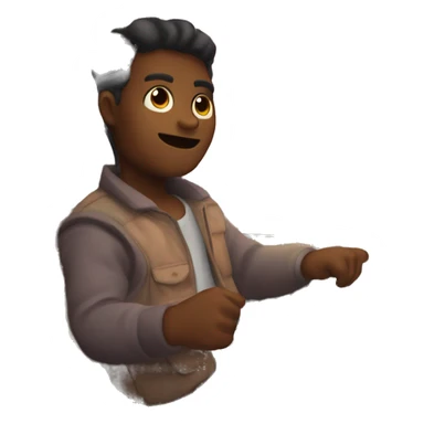 Sunset while driving sticker