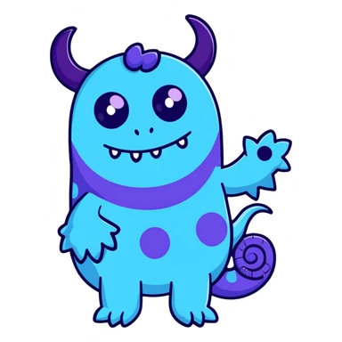 Sulley James P Sullivan from Monsters Inc sticker