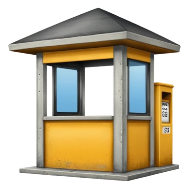 toll booth sticker