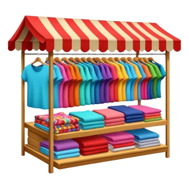 feria de ropa sticker