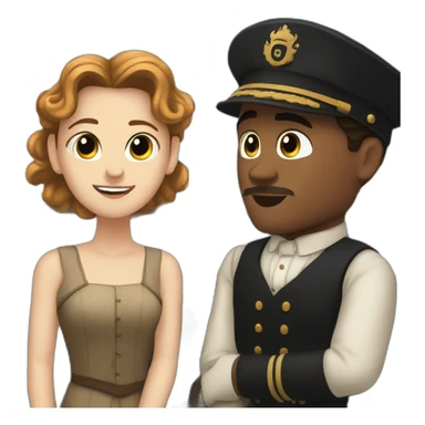 jack and rose titanic sticker