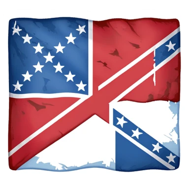  confederate flag emoji sticker