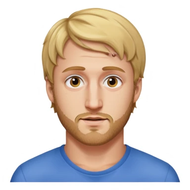 Logan Paul with a short beard sticker