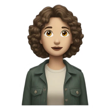 Stranger things jane sticker