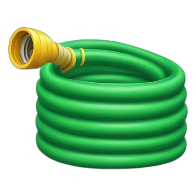 Garden hose sticker