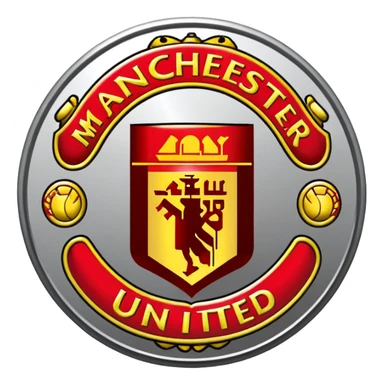 Create the emoji of Manchester united logo sticker
