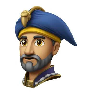 janissary photorealistic serious sticker