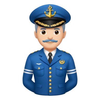 Haz a un marinero antiguo cuerpo entero sticker