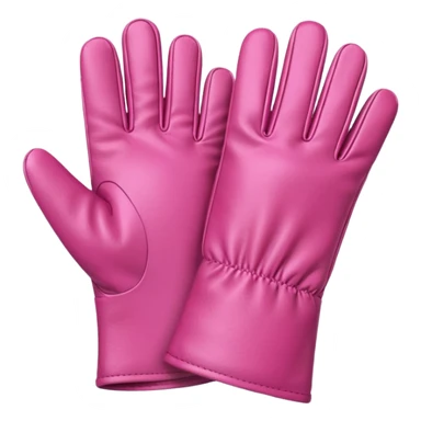 Gloves – pink sticker