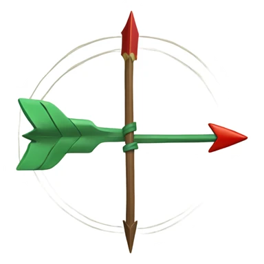 Arrow missing the bullseye sticker