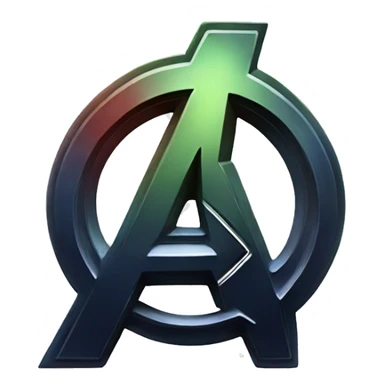 create marvel avengers logo sticker