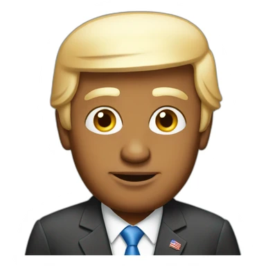 indian donald trump sticker