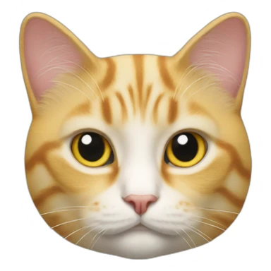 trump cat sticker