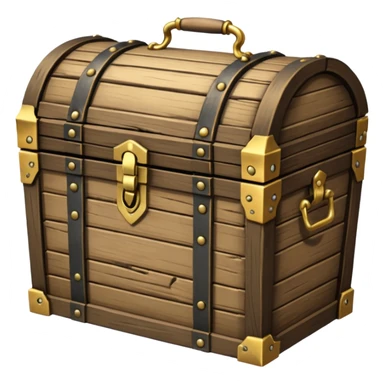 treasure chest sticker