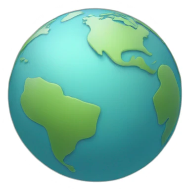 globe with a line between 2 cities sticker