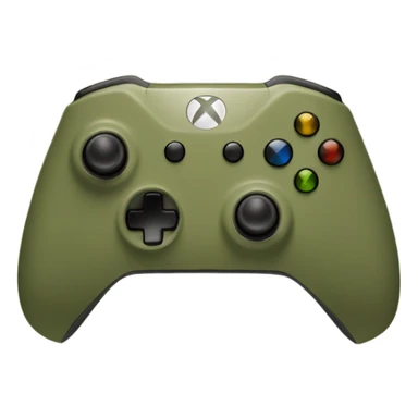 Khaki green Xbox controller  sticker