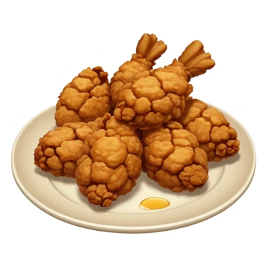 Japanese fried chicken karaage sticker