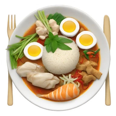 thai food dinner sticker