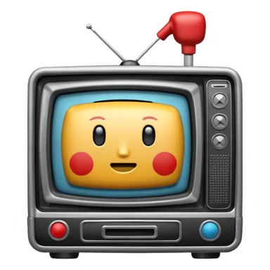 television in the ring movie sticker