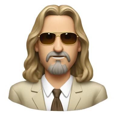 the dude big lebowski sticker