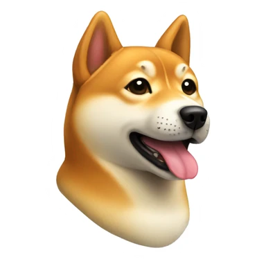 shiba inu dog sticker