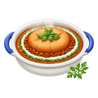 Steaming pav bhaji sticker