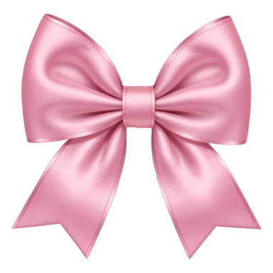 Quiero este emoji 🎀 pero de color rosa pastel claro sticker