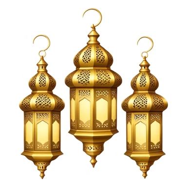 Ramadan lights  sticker