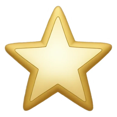 Gold star sticker