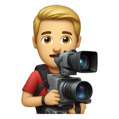 injured cameraman sticker