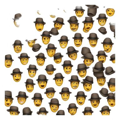 person-wearing-multiple-hats sticker