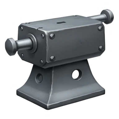 create realistic anvil sticker