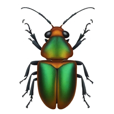 Beetle sticker