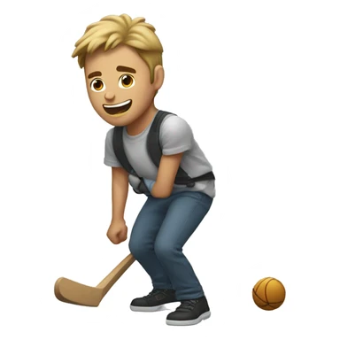 Guy hitting the griddy sticker