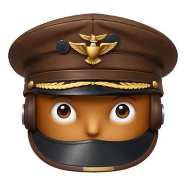 pilot hat sticker