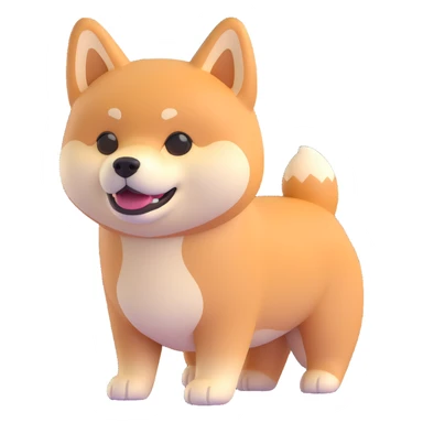 cute shiba inu sticker