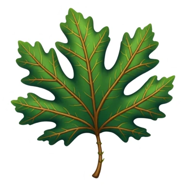 A sturdy oak leaf with deep green veins.































































 sticker