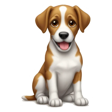 cachorrinho com lacinho sticker