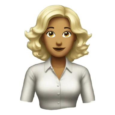 Old money girl sticker