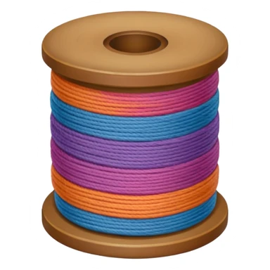 spool of thread sticker